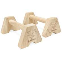 Calisthenics Bars Push Up Bar Handstand Blocks Parallel Bars For Calisteniamadera L Sit Bars Gymnastics Equipment - Wood - View 1