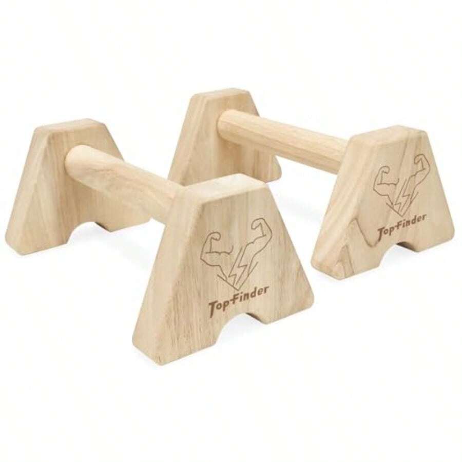Calisthenics Bars Push Up Bar Handstand Blocks Parallel Bars For Calisteniamadera L Sit Bars Gymnastics Equipment - Wood - View 1