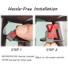 Power Button On/Off Control Clamp Compatible With V6 V8 V7 V10 V11V15 Absolute/Animal Vacuum Cleaner, Lock The Power Button On/Off Status, Free Your Gripping Fingers,Father's Day, Mother's Day, Christmas, Thanksgiving, Halloween, Valentine's Day Gifts - Multicolor - View 6