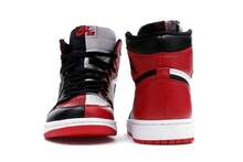 Air Jordan 1 Retro High OG NRG 'Homage To Home' Black Black White-University-Red Sneakers Men 861428-061 - 彩色 - 查看 3