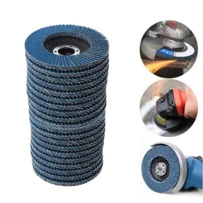 20X FLAP GRINDING SANDING DISCS 115mm 4.5" 80 GRIT ANGLE WHEEL For Mild Steel