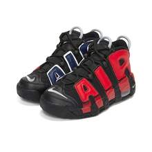 Nike Air More Uptempo (GS) 休闲中帮运动鞋 DM0017-001 - 黑色 - 查看 1