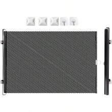 Reja Retrctil para Perros, Reja para Puertas, 15x49 Pulgadas Cerca Porttil Barreras para Gatos Accesorios Mascotas Uso Interior Exterior En Puertas Pasillos Cocina Garaje Porche - Atributo único - Ver 2