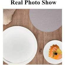 Cakeboard Round,Disposable Cake Circle Base Boards Cake Cardboard Pizza Plate Platter… - 20pcs White - View 8