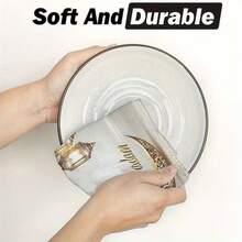 1/1/2 Juegos de Toallas de Cocina para Ramadán - Alta Absorción, Toallas para Lavar Platos de Fibra de Poliéster Suave Diseñadas con Linternas y Patrones de Medialuna Festivos, 40 * 60cm - Adecuadas para Cocinar y Hornear, Adecuadas para Decoración en Salas de Estar, Cocinas, Comedores y Fiestas Festivas, y Pueden Usarse como Regalos de Inauguración de Casa. - Multicolor - Ver 9