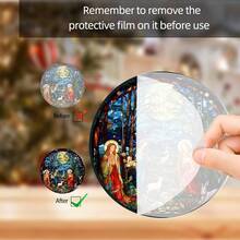 Window Treatment Set - Christmas Nativity 2 - View 7