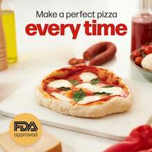 15*12 Inch Rectangular Pizza Stone, Premium Soapstone Baking Stone, Heat Resistant & Crack-Proof, Suitable For 3-6 Servings, Oven/Grill Use, Creates Crispy Pizza Crust And Bread