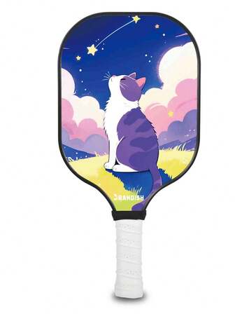 Leichter Pickleball-Schläger aus Fiberglas-Oberfläche und Wabenkern, geeignet für Lässig sport-Training und Wettkämpfe