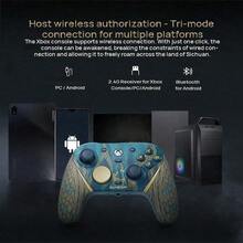 GAMESIR G7 Pro Wireless Gaming Controller, Dual Trigger, PC Motion Mapping, 1000Hz Report Rate, Triple Mode Connection, Supports Software Parameter Adjustment, Comes With Smart Charging Dock, Compatible With PC/Steam/Android, Limited Edition - Ming Dynasty Joint Wireless Xbox Model - View 2