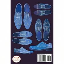Notes: A Blank Lined Journal with Blue Brogue Shoes Cover Art - inicial - Ver 2