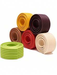 2米多功能护角，婴儿安全防撞条+护角，家具边角缓冲保护垫，儿童安全防护，适用于桌子、书桌、壁炉、管道等。 - 彩色 - 查看 2