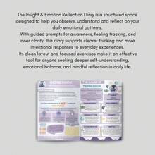 Insight & Emotion Reflection Diary – Guided Daily Awareness & Feeling Tracking Pages, A Thoughtful Self-Reflection Gift For Women & Friends - Many - View 3