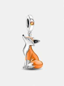 1颗925纯银刺猬珠吊坠，适合DIY手链和女士首饰 - 集合2 - 查看 15