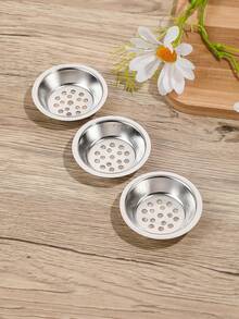 Đường kính 6cm/2,36in 1-50 chiếc Phụ kiện lư hương mạ bạc Đế lư hương cao cấp hoàn thiện bóng loáng Tương thích với nhiều loại lư hương Lý tưởng để trang trí nhà cửa & trưng bày trên bàn Hoàn hảo cho Yoga, Thiền định và Liệu pháp hương thơm - Nhiều màu - Xem 4