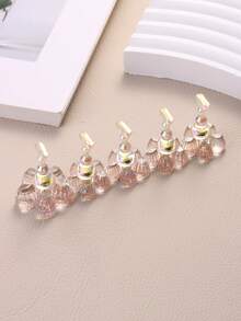 Flower Shape Nail Plate Nail Practice Stand, Unscented, With Magnet, For Nail Painting Practice, Manicure Practice, Sticker Nail Stand, Nail Painting Practice Tool, Paint Stand