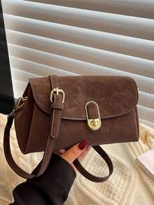 复古百搭扭锁设计单肩包，适合日常出行、约会和用餐。 - 彩色 - 查看 11