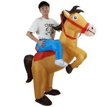 2025 Latest Inflatable Riding Horse Costume, Suitable For Parties, Events, Performances, Cartoon Doll Costumes, Inflatable Jazz Horse Costume - Multicolor - View 5