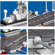 1pc Armored Fighting Vehicle Building Blocks, Small Particles Military Model, High Mobility Wheeled Assembly Toy, Boys' Collection Toy, Dynamic Display Ornament