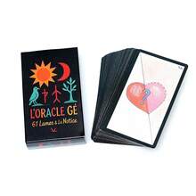 The Oracle Gé - 61 Cards & Instructions French Tarot Cards Divine Oracle This Divination Game With Its Simple And Eloquent Graphics Constitutes The Gé Oracle
