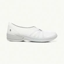 Bzees For LifeStride Niche Sneaker Women 5.5 Bright White Slip On Shoes ZOGG1658 - White - View 2
