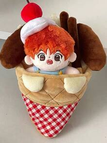 Kids Plush Clothing & Accessories - Chó con 10cm Crepe [có phụ kiện] - Xem 5