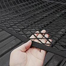 1pc Universal Elastic Truck Tailgate Net - High Strength Cargo Net, Multi-Functional Light-Duty Use, Practical Design, Flexible Transportation Safety | Suitable For Trailer Tailgate Organizer, Truck Bed Accessories