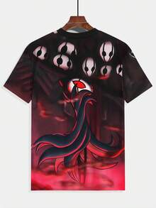 Men's 3D Digital Print Fantasy-Shirt With 3D Character & Magic-Themed Graphics - Casual Round Neck Short Sleeve Tee Gaming,, Daily Wear & Sports - Comfortable Versatile Fit, Men - Màu hỗn hợp - Xem 4