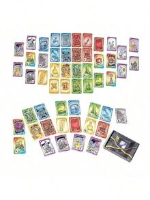 病毒！卷轴与书写派对游戏 - 趣味家庭桌游，包含隔离、疫苗和社交距离卡牌，刺激的家庭卡牌游戏，适合2-6人，快速有趣的派对之夜！策略性家庭和成人派对游戏，趣味十足且竞争激烈，纸质材料，桌游风格卡牌，欢乐的家庭朋友情侣聚会之夜卡牌游戏，派对游戏，趣味家庭桌游卡牌，引人入胜且娱乐性强的卡牌游戏 - 彩色 - 查看 11