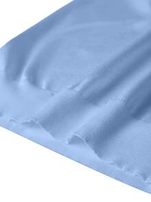 GRDR Áo len cổ lọ tay dài dành cho nam, kiểu dáng thường ngày, đa năng. - Màu xanh nhạt - Xem 5