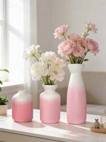 Vază decor boho din rășină – piesă centrală elegantă pentru sufragerie, cu compatibilitate florală, accent estetic modern pentru casă, pentru măsuța de cafea/consolă, cadou perfect pentru casă nouă, pasionații de design interior. - Multicolor - Vizualizare 1