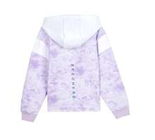 Skechers 新款女童圆领针织套头卫衣 - 紫色/白色 - 查看 2