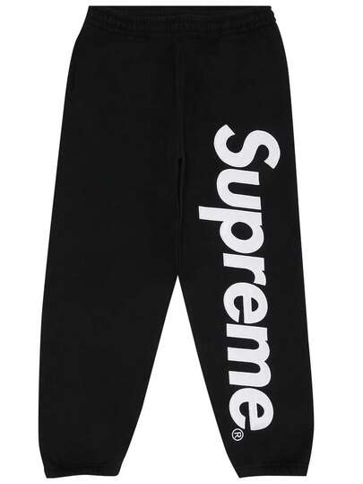  Supreme Satin Applique Hooded Sweatshirt FW24 | Authentic Designer Premium Heavyweight Crossgrain Fleece Hoodie | Essential Streetwear Collector's Luxury Layering Outerwear Pants Set Black