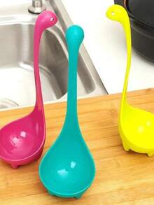 DeTODO Cucharon de Dinosaurio Para Sopa, Caldo, Cocina 1/3 pzas - 1 PIEZA - Ver 7