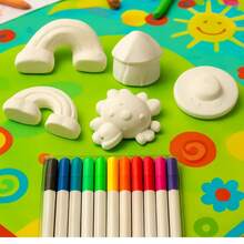 Juguete Esponjosos Squishy Lavables Suaves y Adorables Antiestrés - Blanco - Ver 4