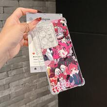 Funda de teléfono de chica anime linda Kasane Teto compatible con Samsung Galaxy S25 S24 S23 S22 S21 S20 FE Ultra Plus 4G 5G, a prueba de golpes, transparente y suave. - Mezcla de colores - Ver 6