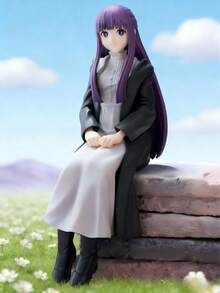 Fern-Frieren：超越旅程终点 动漫 PVC 手办 收藏装饰玩具 适用于汽车/桌面/家居装饰 PVC 手办雕像 或粉丝礼物/收藏品，装饰品 适用于电脑机箱 - 彩色 - 查看 11