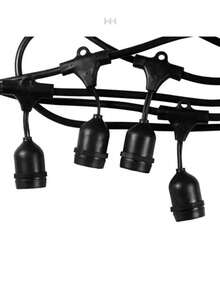 Extensión Eléctrica 5 METROS - Negro - Ver 7