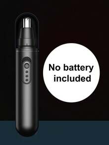 1 pieza Recortador de vello nasal y removedor de vello facial para hombres - Herramienta de aseo portátil (Baterías no incluidas) - Multicolor - Ver 7