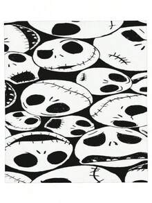 Disney Jack Skellington Nightmare Before Christmas Flannel Blanket For Bed - Fuzzy Warm Cozy Non-Shedding Throw For Home Décor & Gift - 風格 - 查看 2