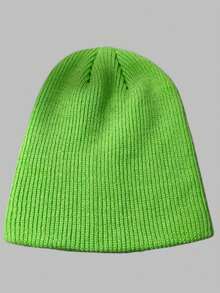 1 件韩式无檐便帽，复古圆顶保暖短针织帽，冬季柔软套头帽，送给朋友、家人、恋人的最佳礼物，适合派对、通勤、旅行秋季装