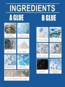 Everyday Multi-Purpose Ceramic Tile & Marble AB Sealant Repair Kit