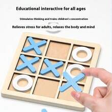 儿童XO井字棋逻辑思维木制棋盘游戏玩具 - 生日礼物 - 复活节礼物 - 感恩节礼物 - 礼物 - 玩具 - 复活节 - 新品畅销 - 新品热销 - 新品 - 新玩具 - 创意玩具 - 彩色 - 查看 7