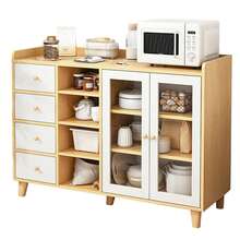 Door Hanging Storage - Maple Color - View 1