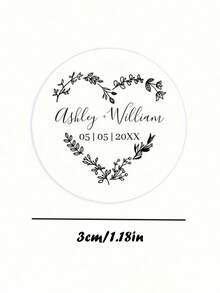 Giấy chuyển nhiệt vinyl trong suốt màu vàng kim - Nhãn dán cá nhân hóa tùy chỉnh cho đám cưới, lễ rửa tội, tiệc tùng với thiết kế hoa và trái tim trang nhã - Có thể thêm tên, ngày tháng - Thích hợp cho thiệp mời, thẻ tên, trang trí bàn - Tương thích với máy in và máy photocopy - Trang trí tiệc cưới, thẻ tên sự kiện, nhãn tên trang trí, in ấn chuyên nghiệp, thẻ tên tùy chỉnh, lập kế hoạch tiệc cô dâu - Nhiều màu - Xem 8