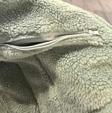 Adidas 男女簡約保暖立領外套 - 綠色 - 查看 6