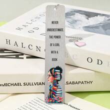 Heart-Shaped Pendant Book Bookmark, Sweet And Energetic Design, Ideal Reading Marker For Book Lovers