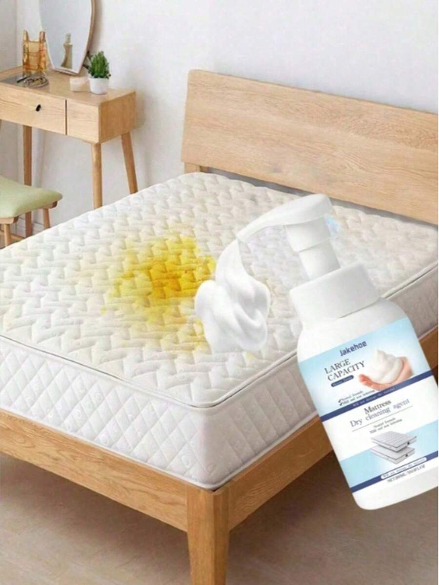 Jakehoe Mattress Cleaner, Carpet Curtain Sofa Mattress Waterless Cleaning Agent, Removes Deep Stains, Penetrates And Decomposes Stubborn Dirt, Household Cleaning Products, Holiday Cleaning Assistant, Can Be Given As Cleaning Product Gift To Friends (Random Packaging Style)