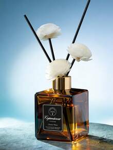 Difusor de varetas de óleo aromático sem chama, 4,5 cm x 14 cm, de qualidade hoteleira, fragrância duradoura - Ideal para casa, quarto, sala de estar, banheiro e outros ambientes. Decoração elegante e romântica. Eliminador de odores para o Dia dos Namorados, purificador de ar para ambientes internos, aromaterapia. Difusor de fragrâncias para carro, fragrância decorativa para carro, difusor de aromas sem chama. - 50ml - Ver 4