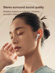 Lenovo True Wireless Headset, Upgraded To Wireless 5.4, Compact And Portable, Lightweight Design, High-Definition Sound Quality, 24-Hour Long-Lasting Battery Life, Light And Luxurious Leather Appearance, Long-Term Wearing Without Pain, Compatible With Mobile Phone/Laptop /PC Device Connection, Running And Sports Available. - Multicolor - View 9