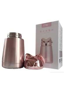 termo gato portátil de acero inoxidable color rosa 300 ml - Rosa - Ver 3